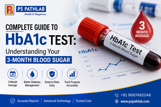 Complete Guide to HbA1c Test: Understanding Your 3-Month Blood Sugar | PS Path Lab