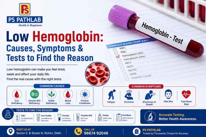 Low Hemoglobin: Causes, Symptoms & Tests to Find the Reason